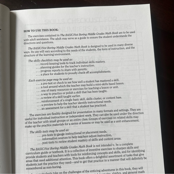 Middle Grades Math Book - Picture 11 of 16